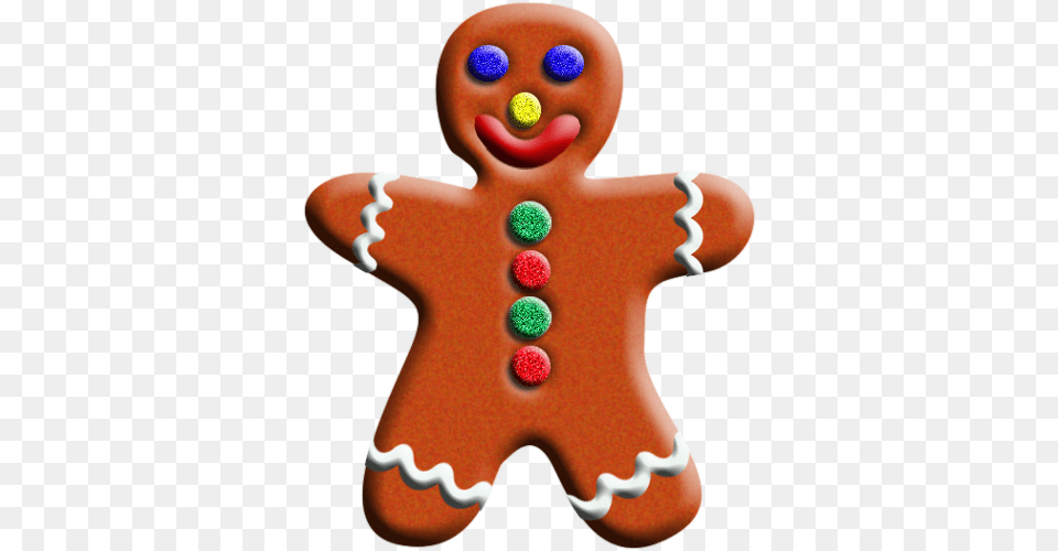 Christmas Gingerbread Man Clip Art Image, Cookie, Food, Sweets Free Transparent Png