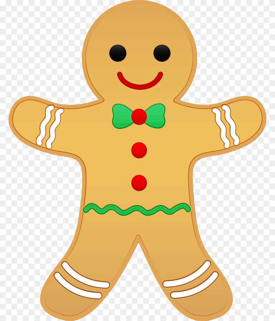 Christmas Gingerbread Man Hd Background Gingerbread Man Clipart, Cookie, Food, Sweets, Nature Free Png Download