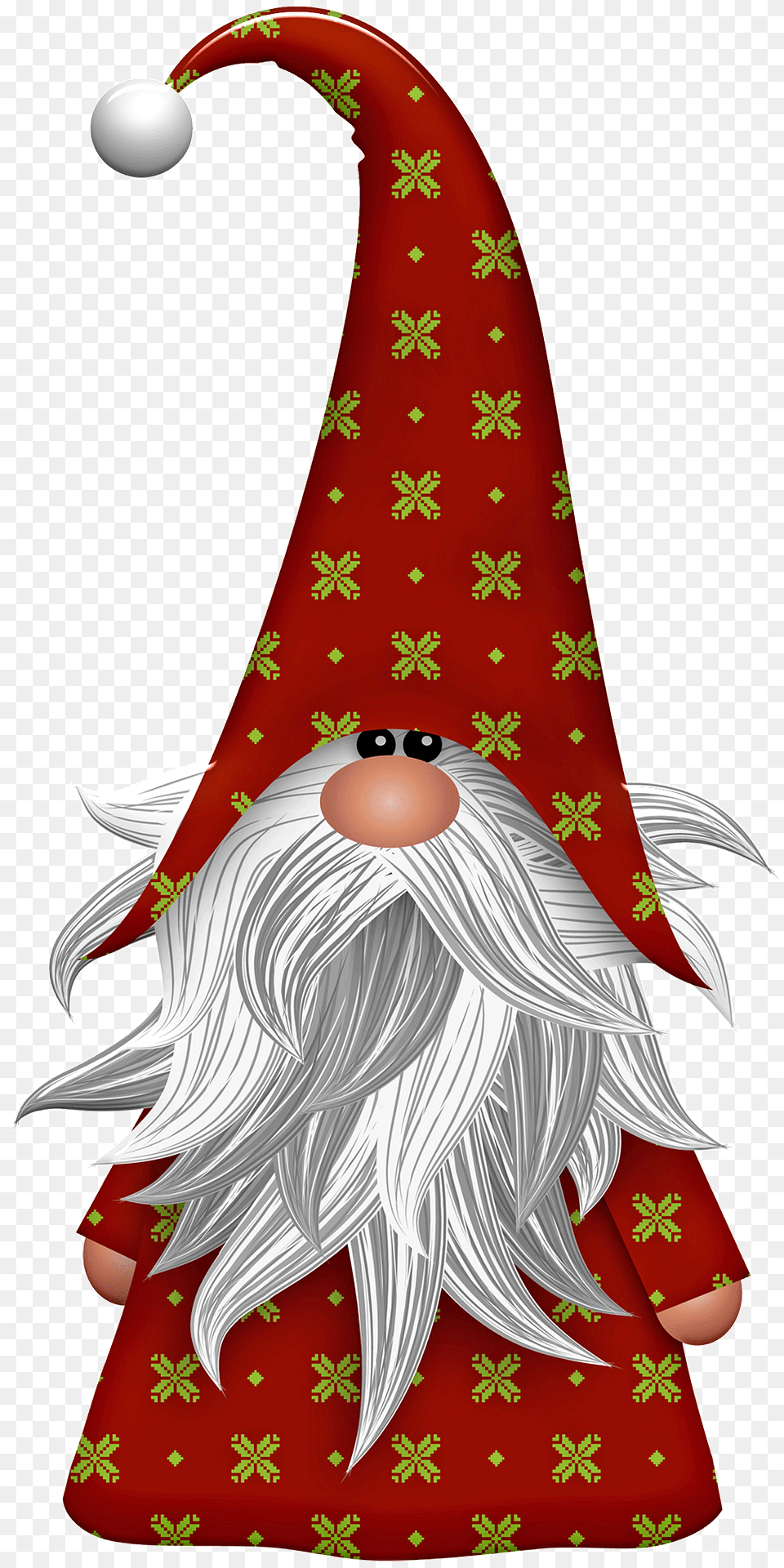 Christmas Gnome Clipart, Clothing, Hat, Moon, Astronomy Free Png