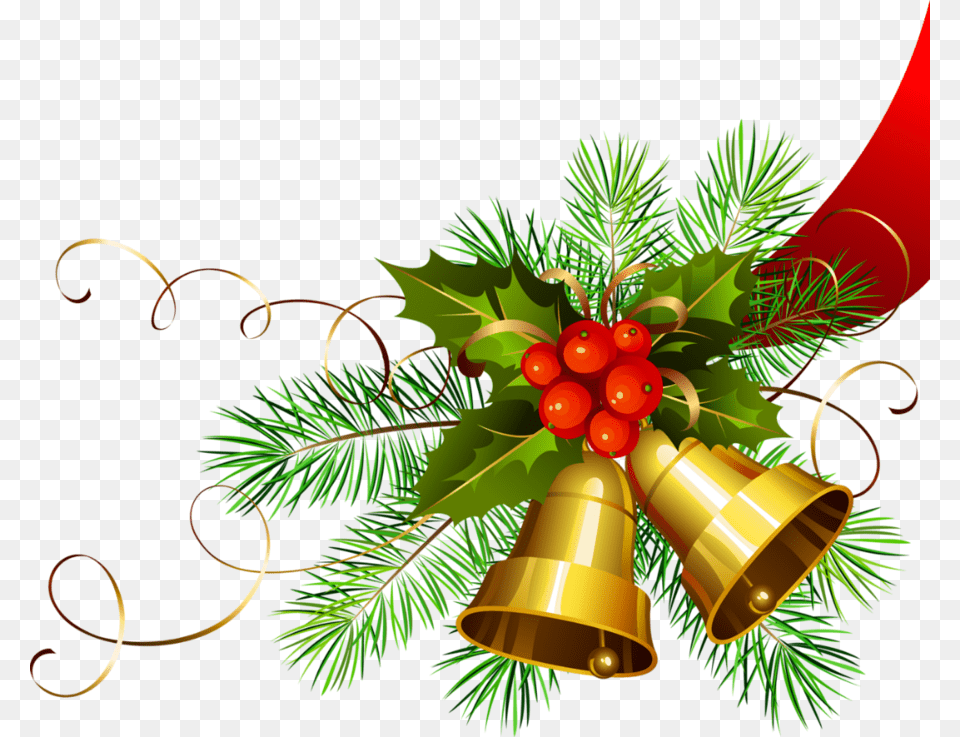 Christmas Gold Bells Campanas De Navidad Christmas Images, Plant, Tree Png Image