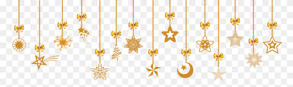 Christmas Gold Decoration Clipart, Accessories, Jewelry, Necklace, Chandelier Free Transparent Png