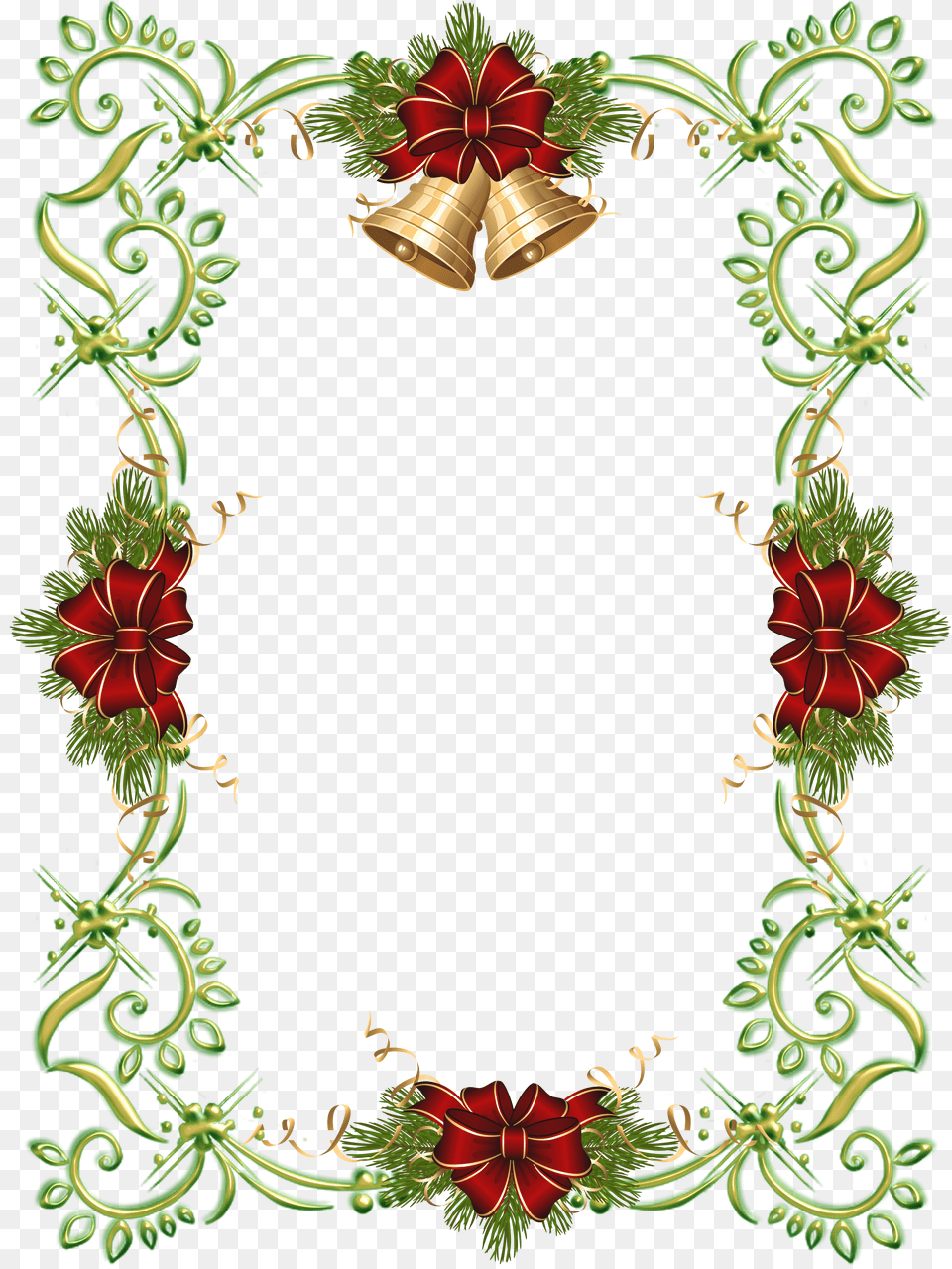 Christmas Gold Photo Frame With Christmas Gallery, Computer, Electronics, Body Part, Hand Png Image