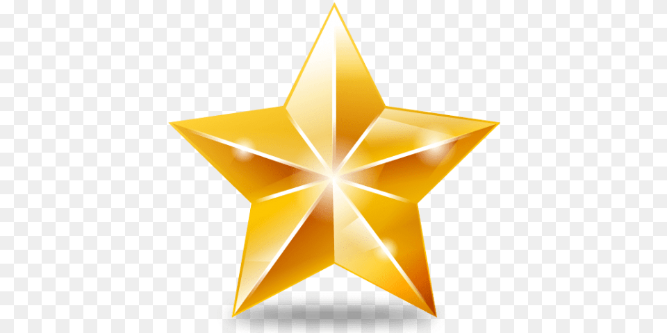 Christmas Gold Star, Star Symbol, Symbol, Aircraft, Airplane Png Image