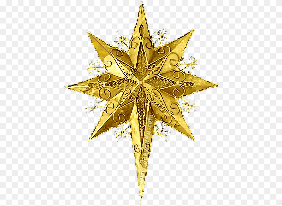 Christmas Gold Star Catholic Christmas Symbols, Symbol, Adult, Bride, Female Free Transparent Png