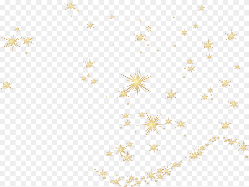 Christmas Gold Stars Transparent, Nature, Night, Outdoors, Lighting Png Image