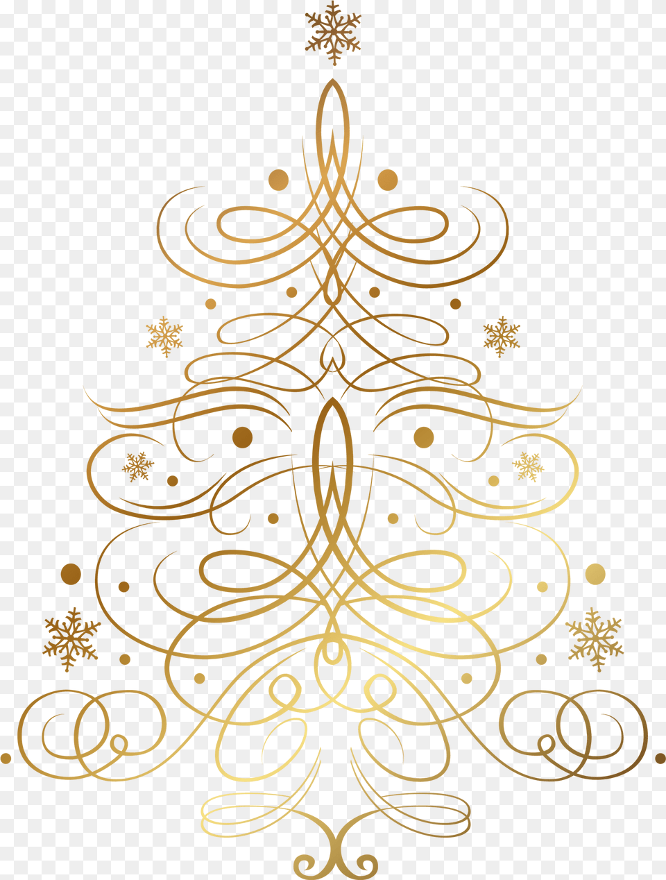 Christmas Graphics Commercial Use Vintage Images Christmas Tree Gold, Art, Floral Design, Pattern, Christmas Decorations Free Png