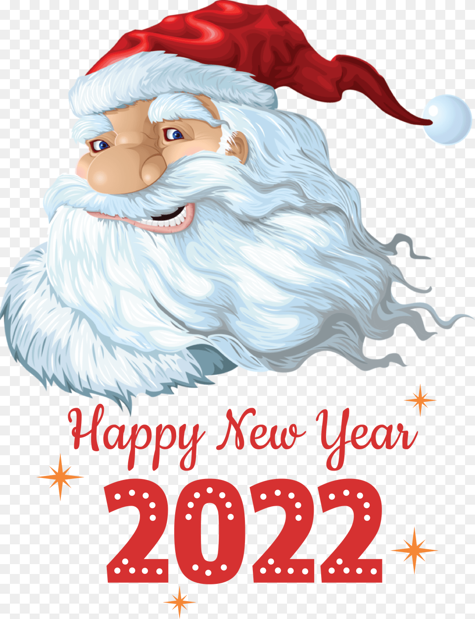 Christmas Graphics New Year Santa Claus For New Year 2022, Elf, Baby, Person, Book Free Png Download
