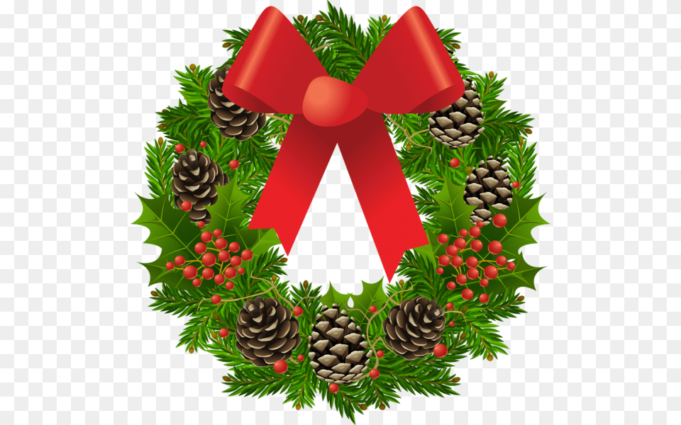 Christmas Greenery Clipart Nice Clip Art, Wreath, Plant, Tree, Birthday Cake Free Png