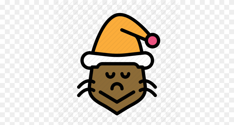 Christmas Grinch Party Winter Icon, Clothing, Hardhat, Helmet, Face Free Png