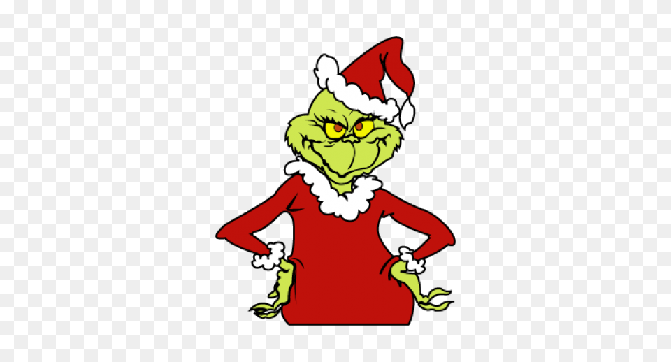 Christmas Grinch Santa Claus Cartoon, Baby, Elf, Person Png Image