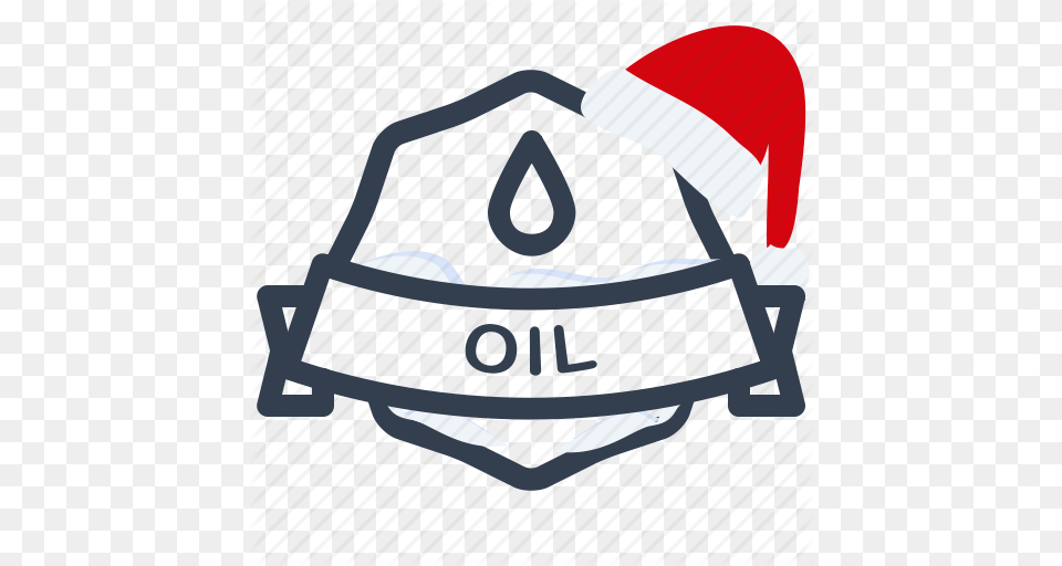 Christmas Guarantee Label Oil Santa Icon, Helmet, American Football, Football, Person Png Image