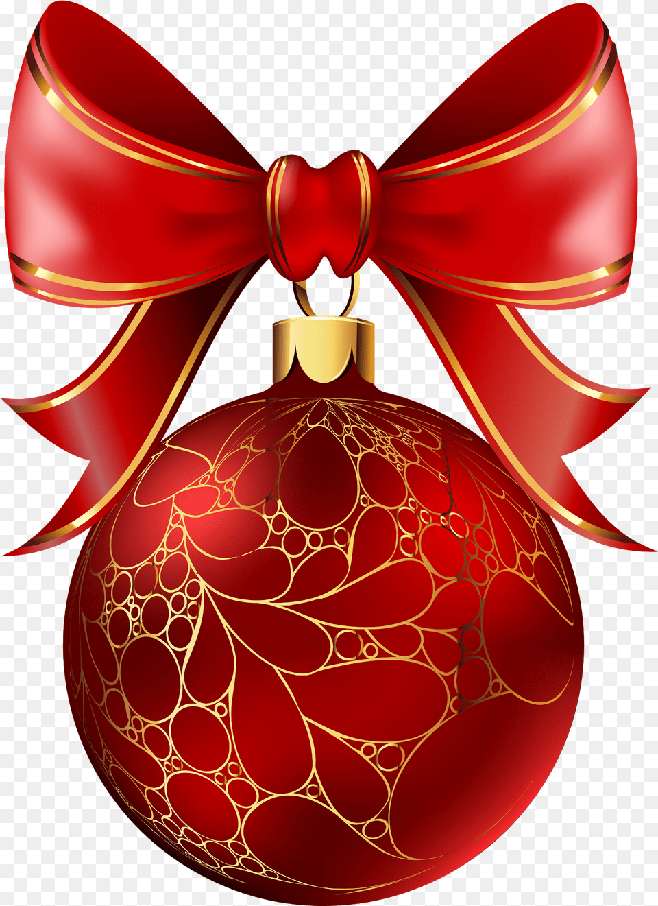 Christmas Hanging Ball Christmas Image U0026 Clipart Christmas Bauble With Bow, Accessories, Ornament, Food, Ketchup Png