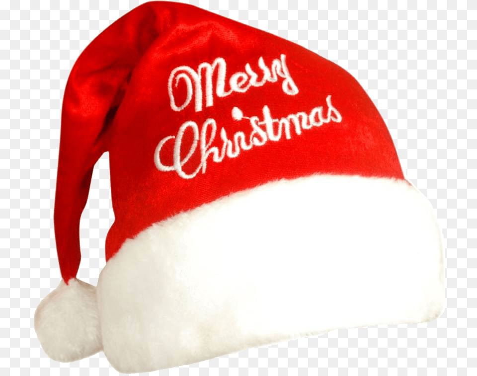 Christmas Hat Background Christmas Santa Claus Cap, Clothing Free Png Download