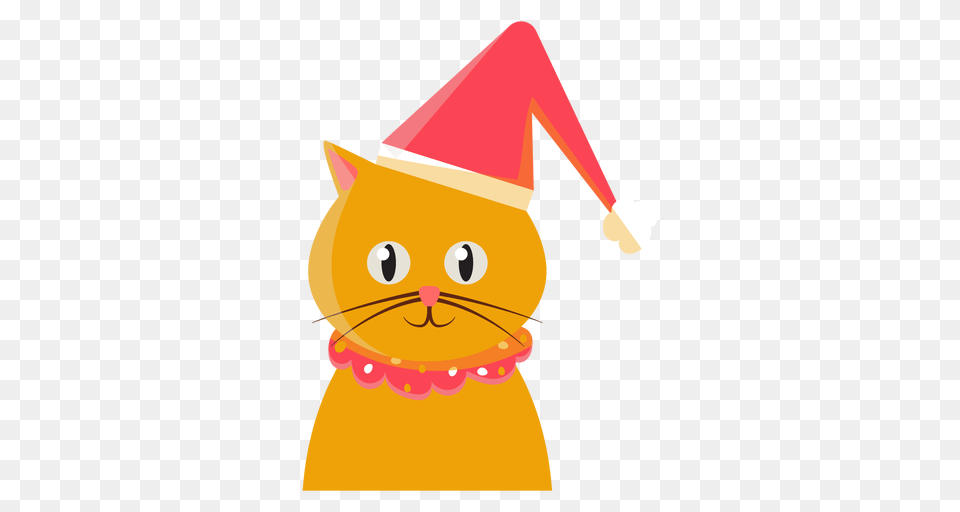Christmas Hat Cat Icon, Clothing, People, Person, Nature Free Png