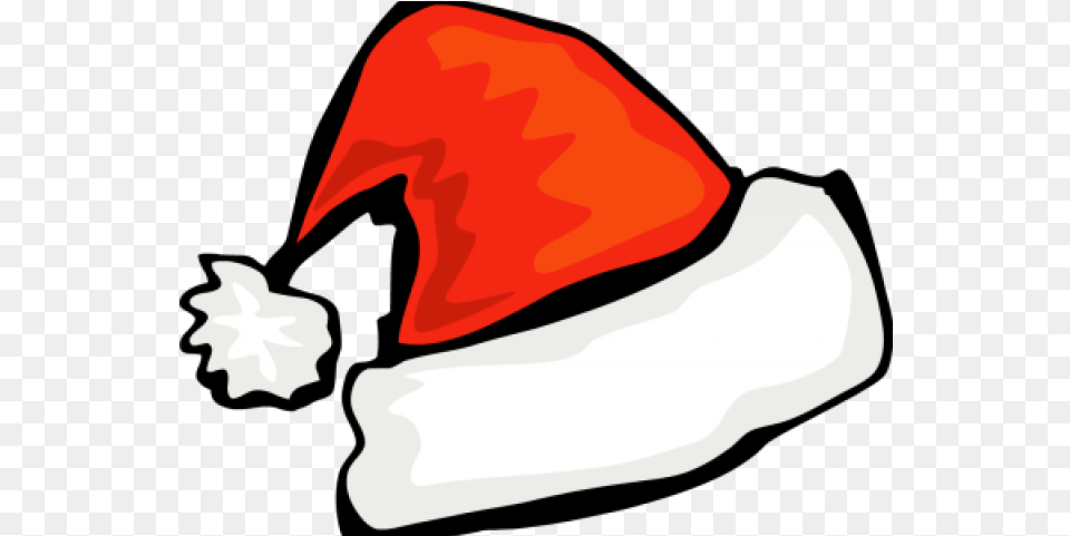 Christmas Hat Clipart 9 Christmas Santa Hat Clipart, Animal, Beak, Bird, Meal Free Png