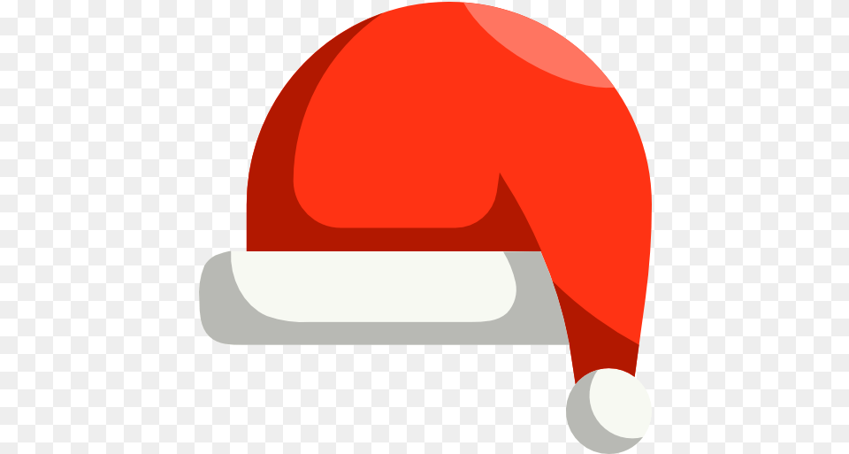 Christmas Hat Icon Santa Claus Hat Icon, Cap, Clothing, Baseball Cap, Helmet Png Image