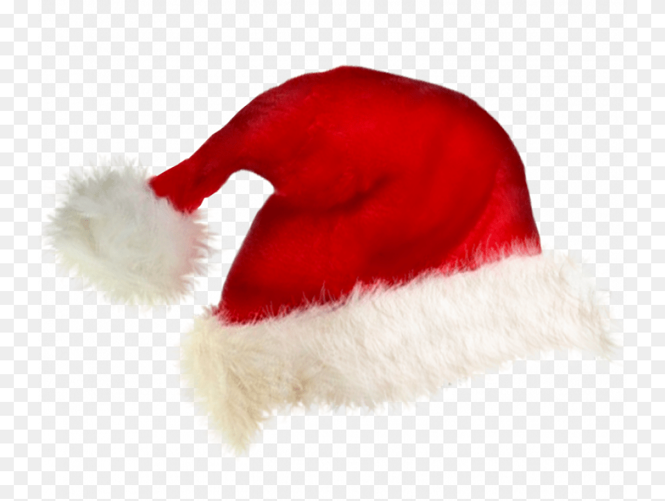 Christmas Hat No Background, Clothing, Cap, Plush, Toy Png Image