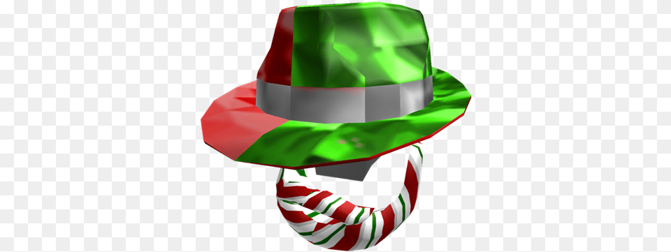 Christmas Hat Package Hats Work Roblox Fedora, Clothing, Food, Ketchup Free Png