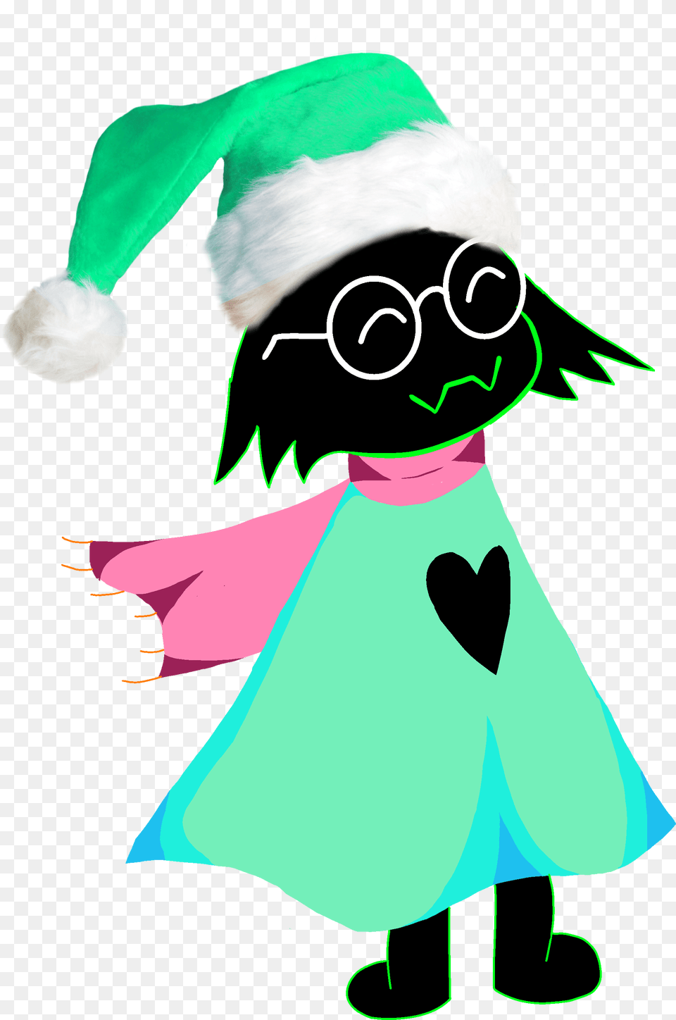Christmas Hats Othermy Discord Channel Requires Xmas Ralsei, Baby, Person, Clothing, Hat Free Transparent Png