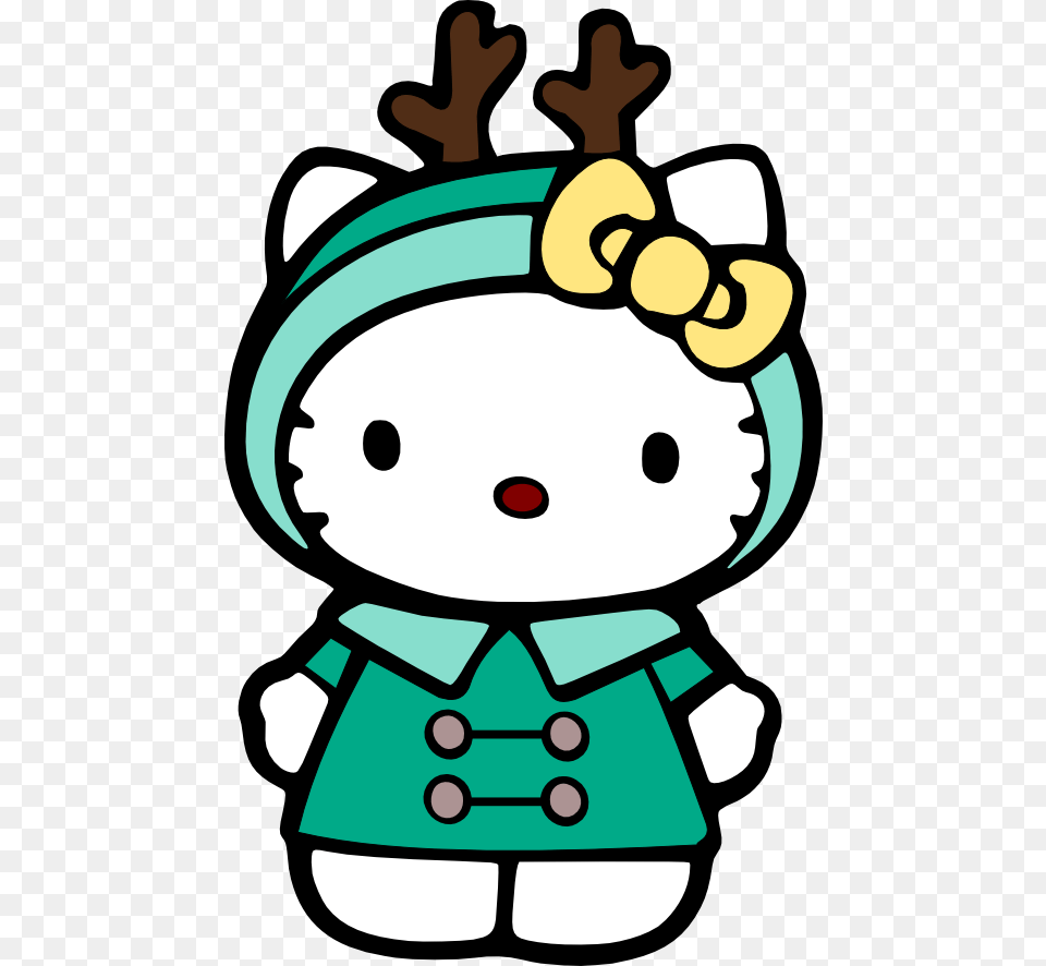 Christmas Hello Kitty Clip Art Clip Art, Plush, Toy, Ammunition, Grenade Png