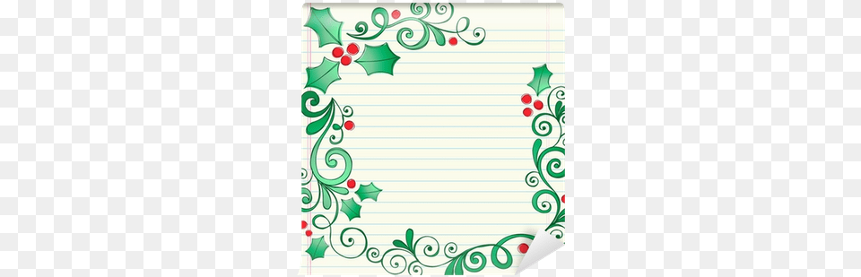 Christmas Holly Berry And Leaves Border Vector Design Border Design For Project, Art, Floral Design, Graphics, Pattern Free Png Download