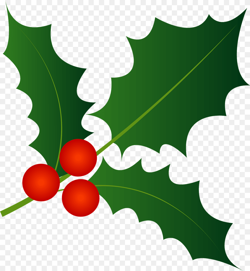 Christmas Holly Clipart, Leaf, Plant, Food, Fruit Png Image