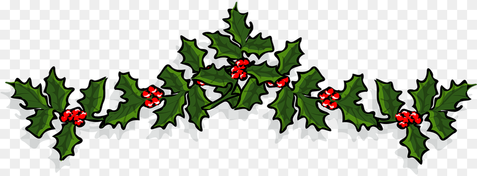 Christmas Holly Clipart, Leaf, Plant, Green, Food Free Png Download