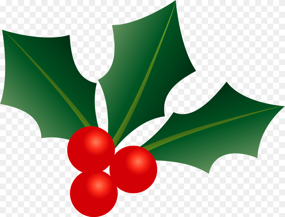 Christmas Holly Clipart Download Creazilla, Leaf, Plant, Food, Fruit Png