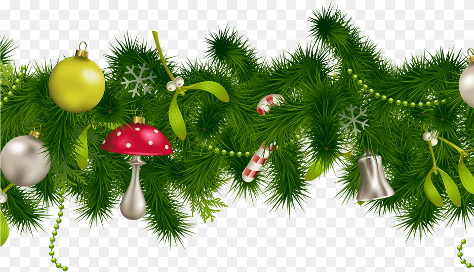 Christmas Holly Garland Clip Library Stock Huge Christmas Garland, Plant, Tree, Green, Ball Free Png