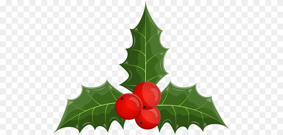 Christmas Holly Mistletoe Clip Art, Leaf, Plant, Food, Fruit Free Transparent Png