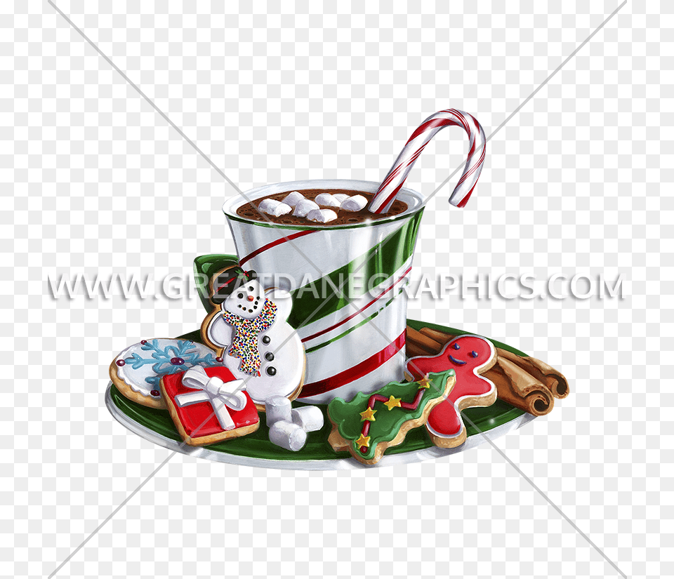 Christmas Hot Chocolate Clip Art, Food, Sweets, Cup Free Png