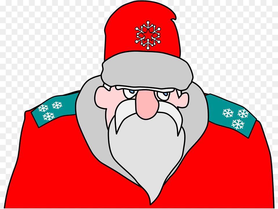 Christmas Humor Military Santa Claus Military, Adult, Man, Male, Hat Free Png