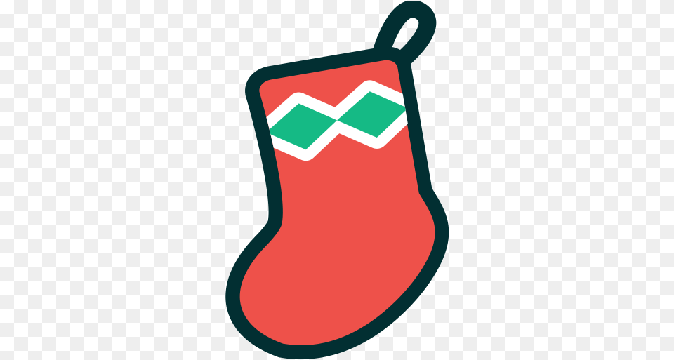 Christmas Icon Christmas Sock Icon, Clothing, Hosiery, Stocking, Christmas Decorations Png