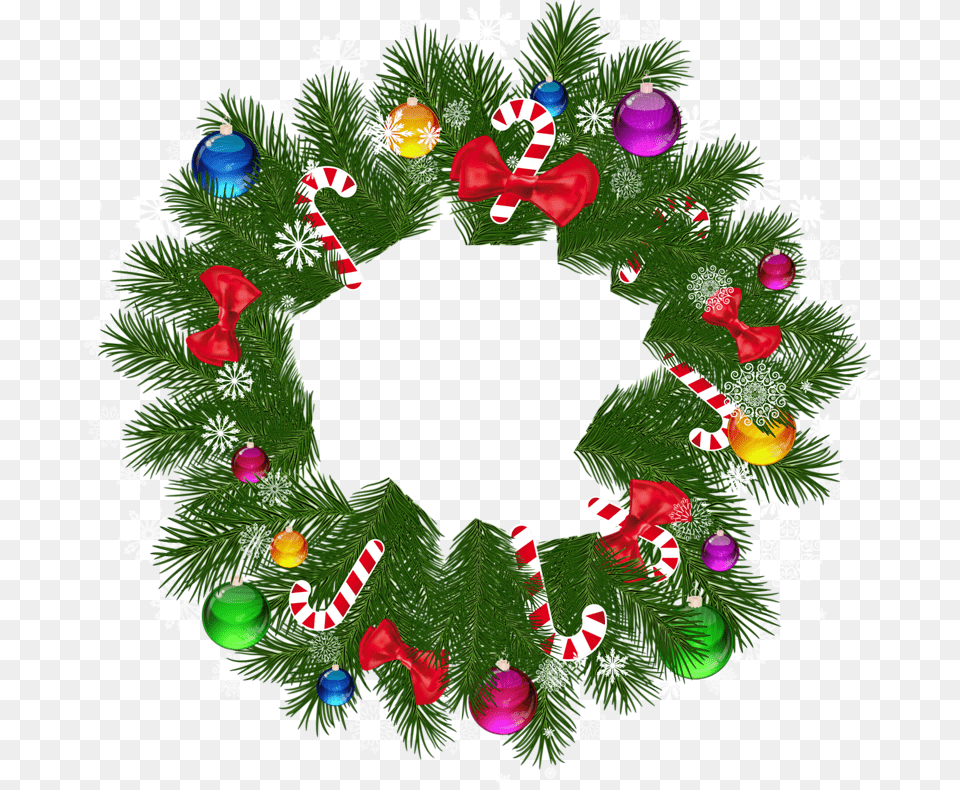 Christmas Illustrations, Wreath, Plant Png Image