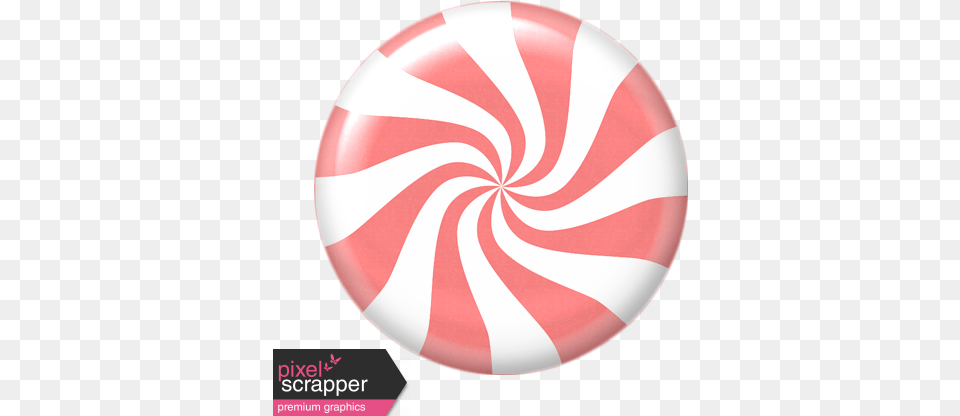 Christmas In July Cb Pink Peppermint Flair Graphic By Peppermint Candy, Food, Sweets, Ball, Rugby Free Png