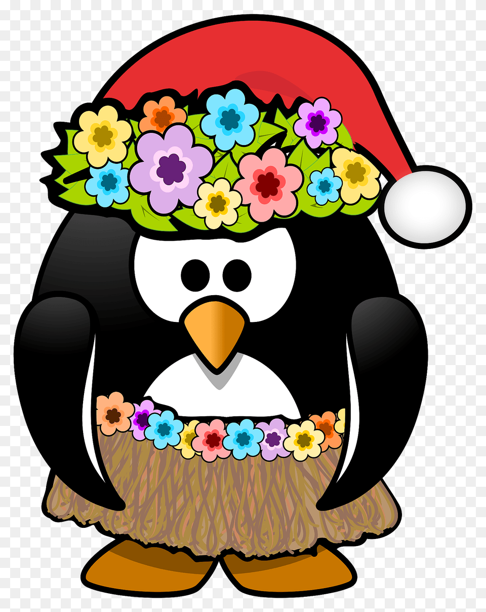 Christmas In July Penguin Clipart, Animal, Bird, Nature, Outdoors Free Transparent Png