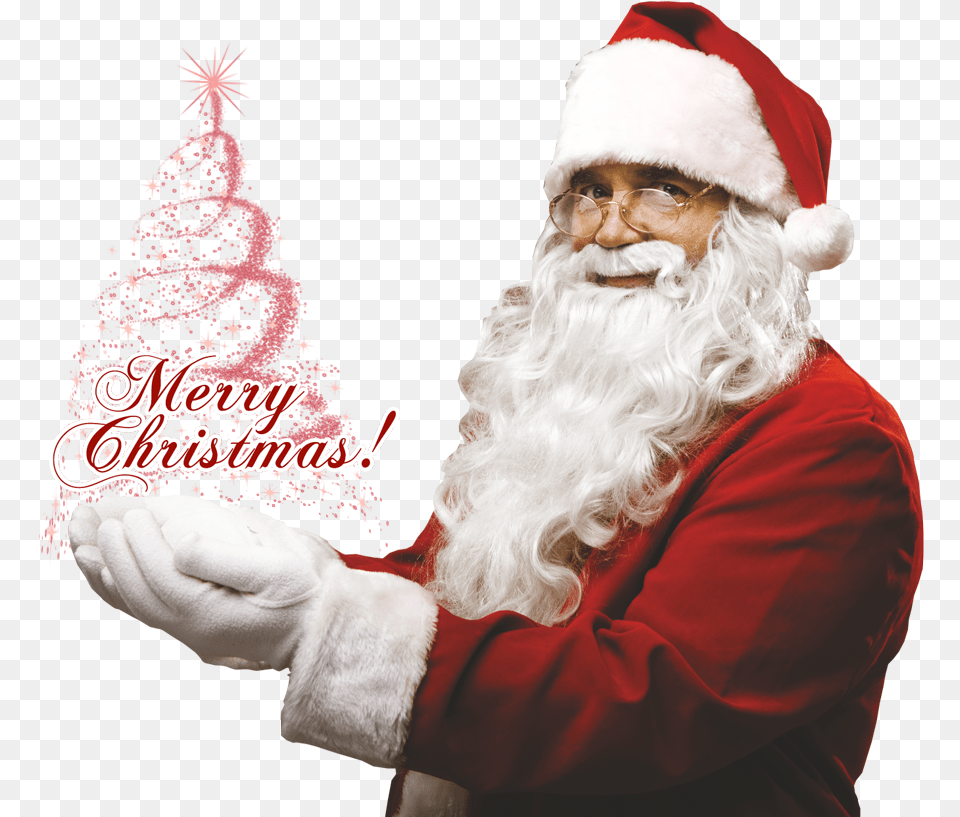 Christmas In Wimborne Dorset Real Santa Claus Hd, Adult, Male, Man, Person Free Png Download
