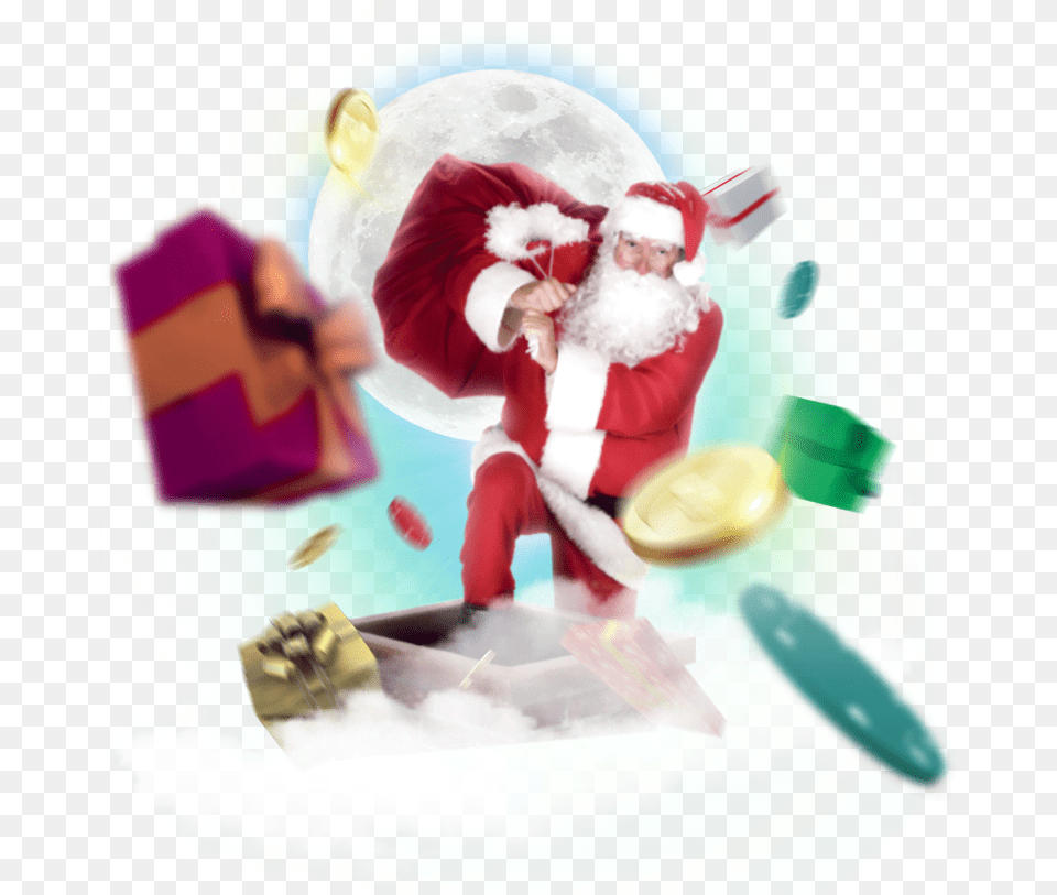 Christmas Is A Clause For Celebration Santa Claus, Adult, Person, Man, Male Png Image