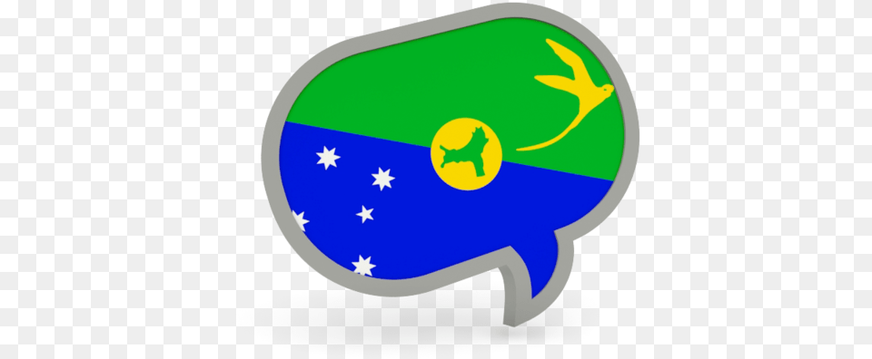 Christmas Island Flag, Logo, Sticker Free Transparent Png
