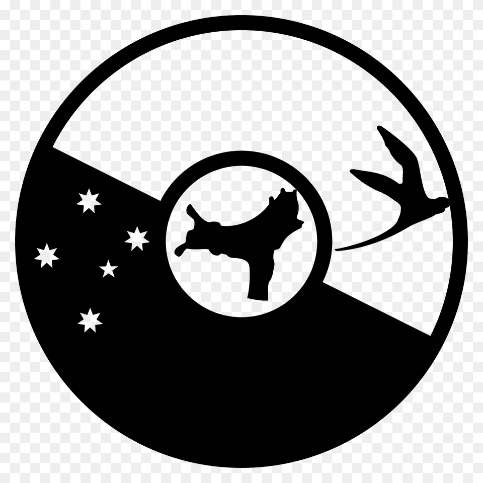 Christmas Island Flag Emoji Clipart, Disk, Animal, Cat, Mammal Png Image