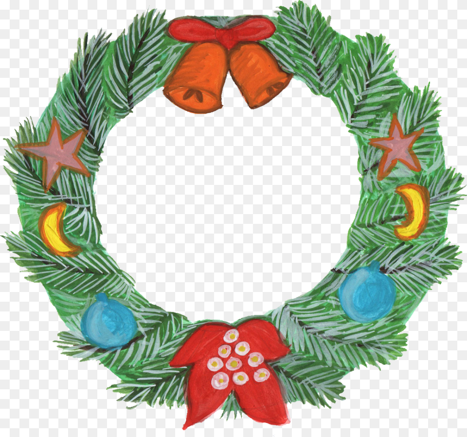 Christmas Laurel Wreath, Plant Png Image