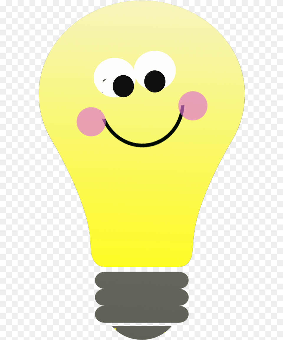 Christmas Light Bulb Clipart Light Bulb Clip Art Cute, Lightbulb, Baby, Person, Face Png Image