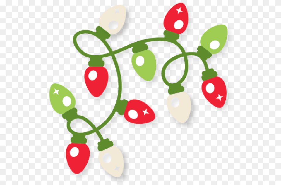 Christmas Lights Border Clip Art Cute Christmas Lights Clipart, Food, Fruit, Plant, Produce Free Png Download