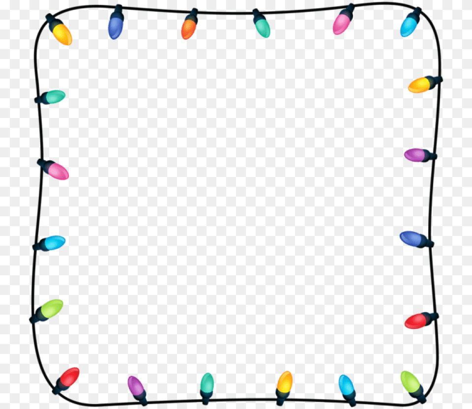 Christmas Lights Border Images Christmas Light Border Clipart, Paper, Confetti, Food, Sweets Png Image