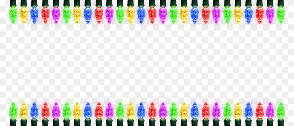 Christmas Lights Borders Hd, Electronics, Led, Festival, Hanukkah Menorah Free Png Download