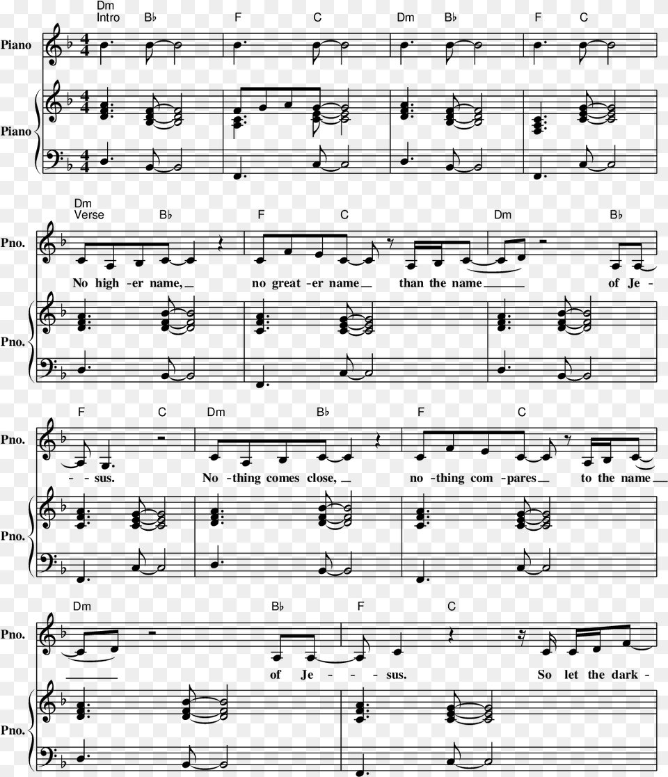 Christmas Lights Chords Music Score Se Tu Me Amas, Gray Free Png