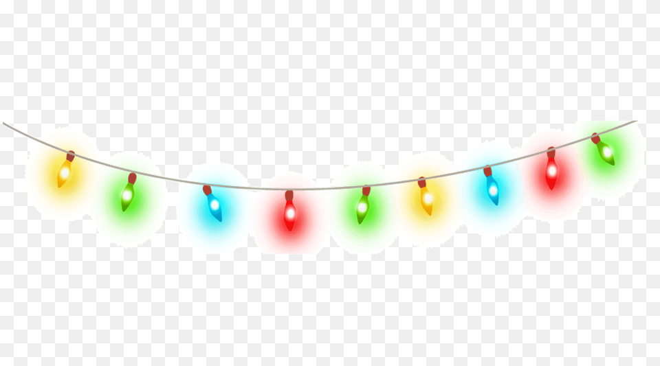 Christmas Lights Clipart, Accessories, Jewelry, Necklace, Art Free Png