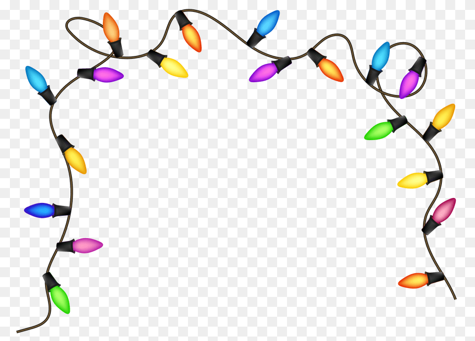 Christmas Lights Clipart, Art, Graphics, Modern Art, Balloon Free Png Download