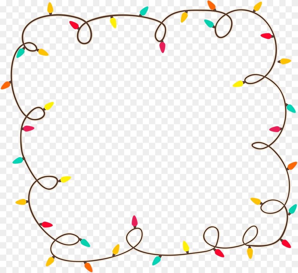 Christmas Lights Clipart, Accessories, Jewelry, Necklace, Oval Free Png Download