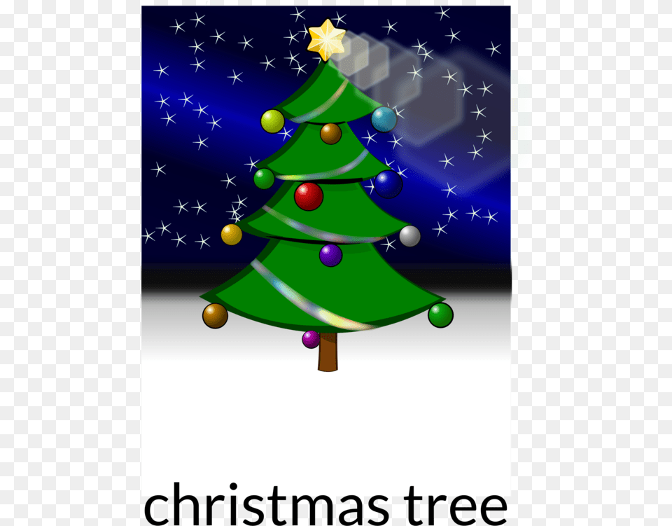Christmas Lights Clipart Christmas Tree Christmas Christmas Tree, Christmas Decorations, Festival, Christmas Tree Png Image